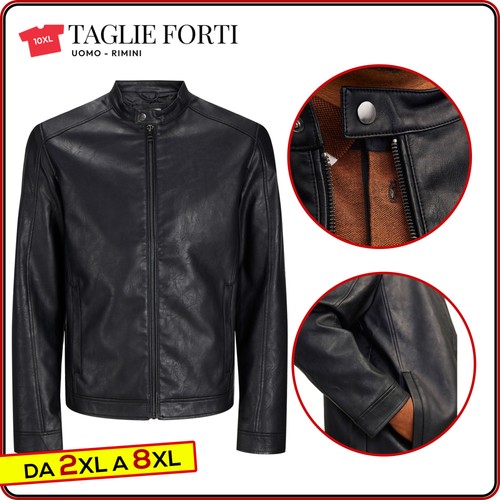 Giubbotto ecopelle uomo - ecopelle,