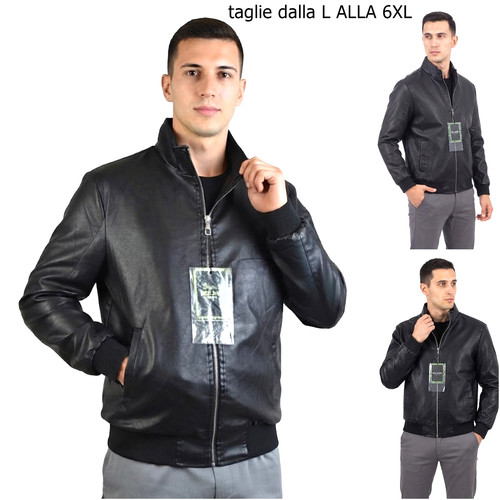 Giubbotto eco pelle uomo - eco,