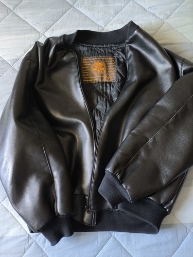 Giubbino bomber ecopelle - bomber,