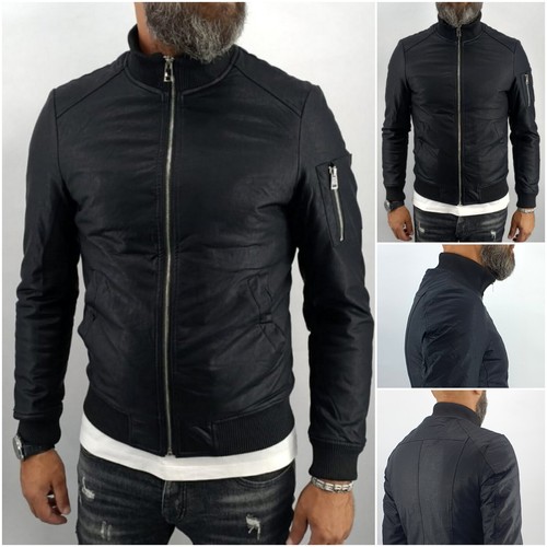 Giubbino uomo bomber collo - giubbino,