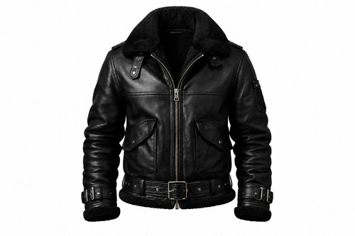 Giubbotto uomo pelle shearling