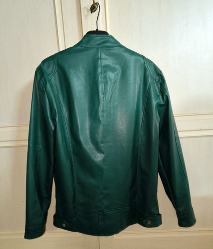 Giubbino ecopelle uomo - ecopelle,