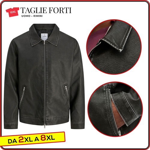 Giubbotto ecopelle uomo - giubbotto,