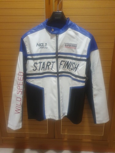 Giubbino stile motociclista - , in