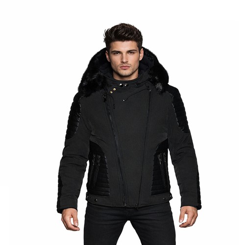 Giubbotto uomo imbottito biker - uomo,